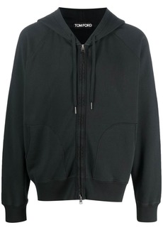 Tom Ford pouch-pocket zip hoodie