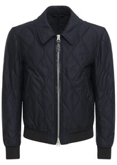 Tom Ford Quilted Light Cashmere & Wool Jacket