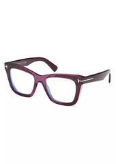 Tom Ford Raven 52MM Blue Block Glasses