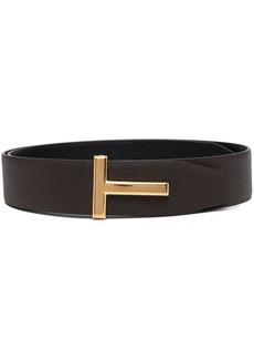 Tom Ford reversible T logo leather belt