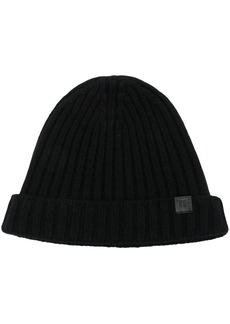 Tom Ford ribbed-knit beanie hat