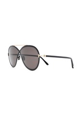 Tom Ford round-frame oversize sunglasses