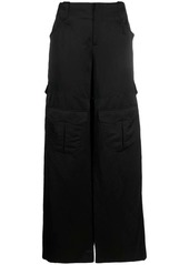 Tom Ford satin cargo trousers