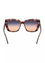 Tom Ford Scarlet 57MM Square Sunglasses