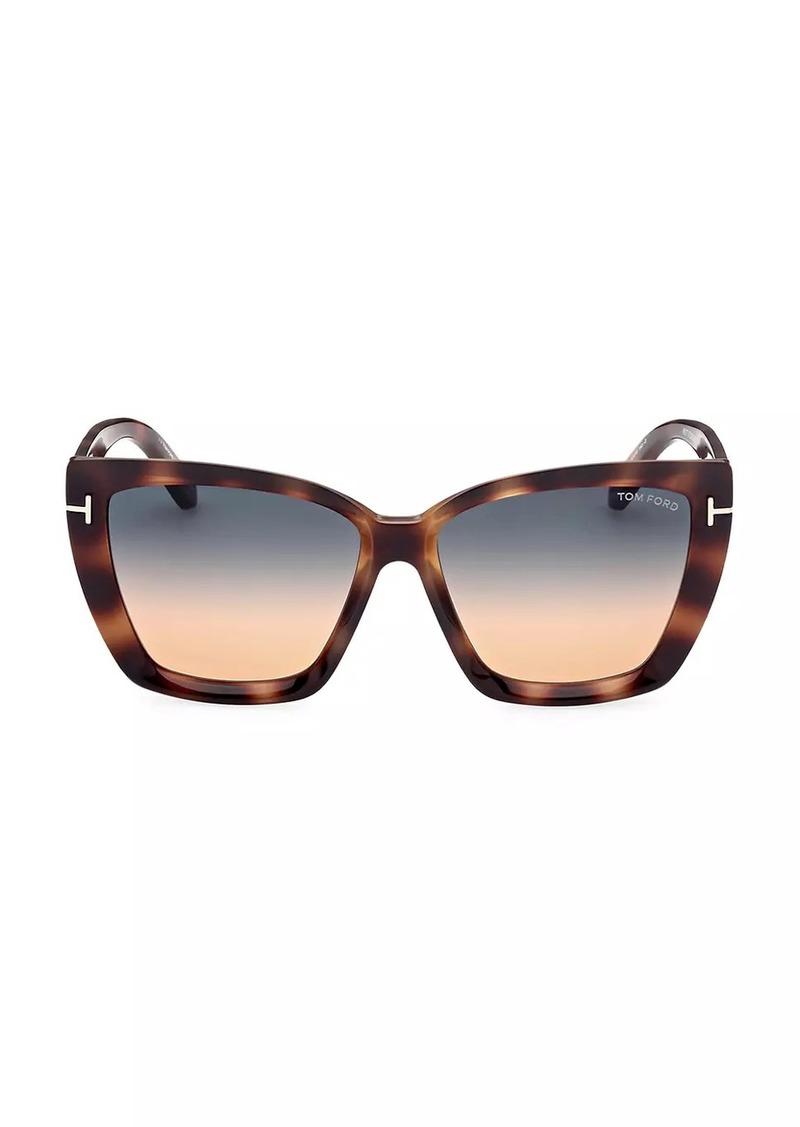 Tom Ford Scarlet 57MM Square Sunglasses