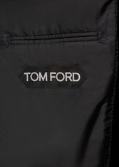 Tom Ford Shelton Fluid Viscose Velvet Blazer