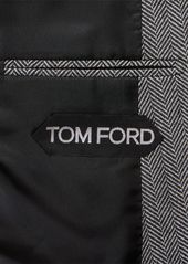 Tom Ford Shelton Herringbone Blazer