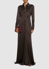 Tom Ford Shimmery Jersey Long Dress