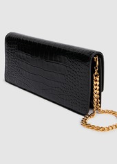 Tom Ford Shiny Embossed Leather Clutch