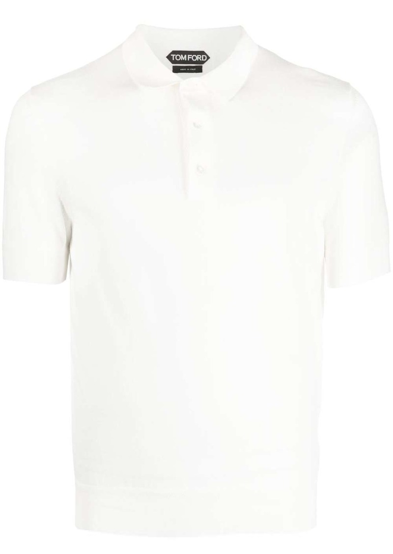 Tom Ford short-sleeve cotton polo shirt