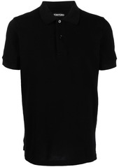 Tom Ford short-sleeved cotton polo shirt