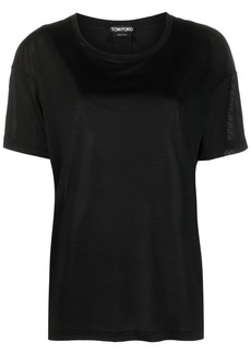 Tom Ford short-sleeved silk T-shirt