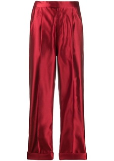 Tom Ford silk high-waisted trousers
