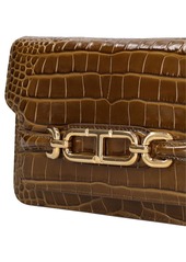 Tom Ford Small Whitney Shiny Croc Leather Bag