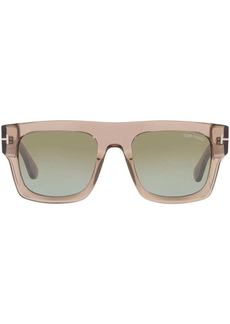 Tom Ford square-frame tinted sunglasses