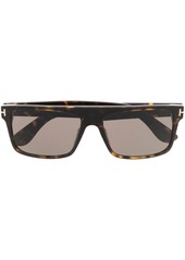 Tom Ford square-frame tortoiseshell sunglasses