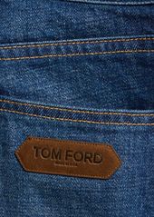 Tom Ford Stonewashed Denim Midrise Straight Jeans