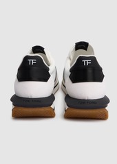 Tom Ford Suede & Tech Low Top Sneakers