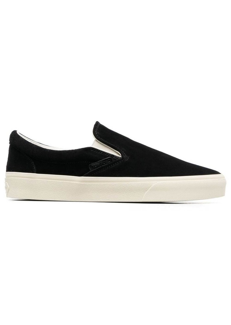 Tom Ford suede slip-on sneakers