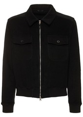Tom Ford Summer Toweling Cotton Zip Jacket