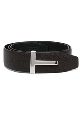 Tom Ford T-buckle reversible leather belt