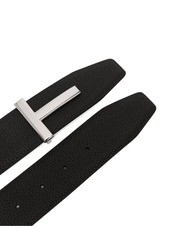 Tom Ford T-buckle reversible leather belt