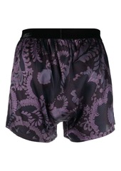 Tom Ford '70s paisley floral swim shorts