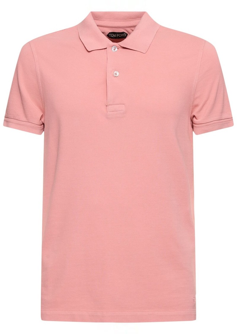 Tom Ford Tennis Cotton Piqué Polo