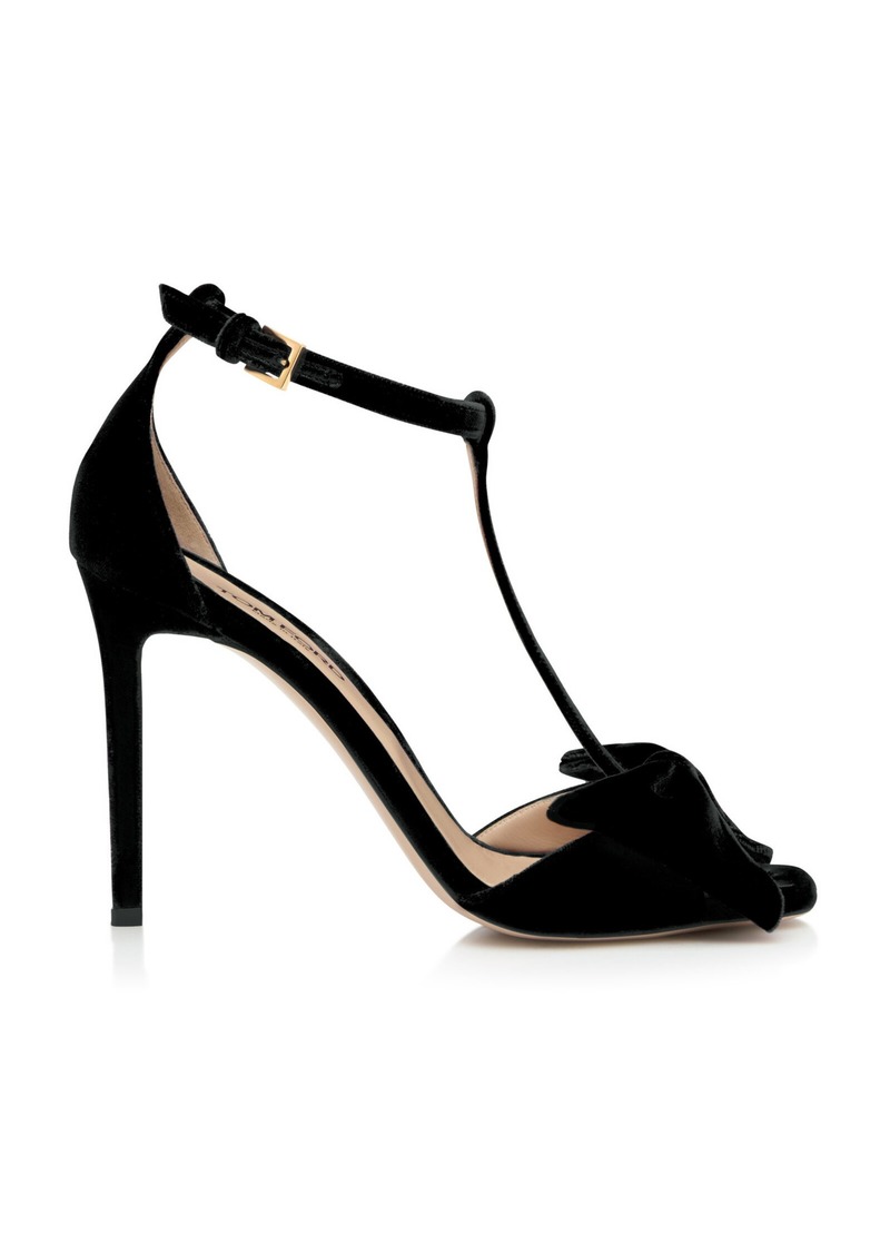 Tom Ford - Brigitte Heeled Sandals - Black - IT 37 - Moda Operandi