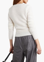 TOM FORD - Brushed mohair-blend sweater - Gray - XXS