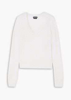 TOM FORD - Mohair-blend sweater - White - XS