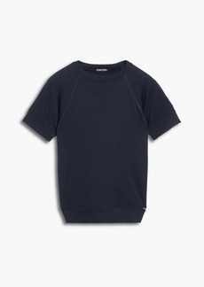 TOM FORD - Cashmere T-shirt - Blue - IT 48