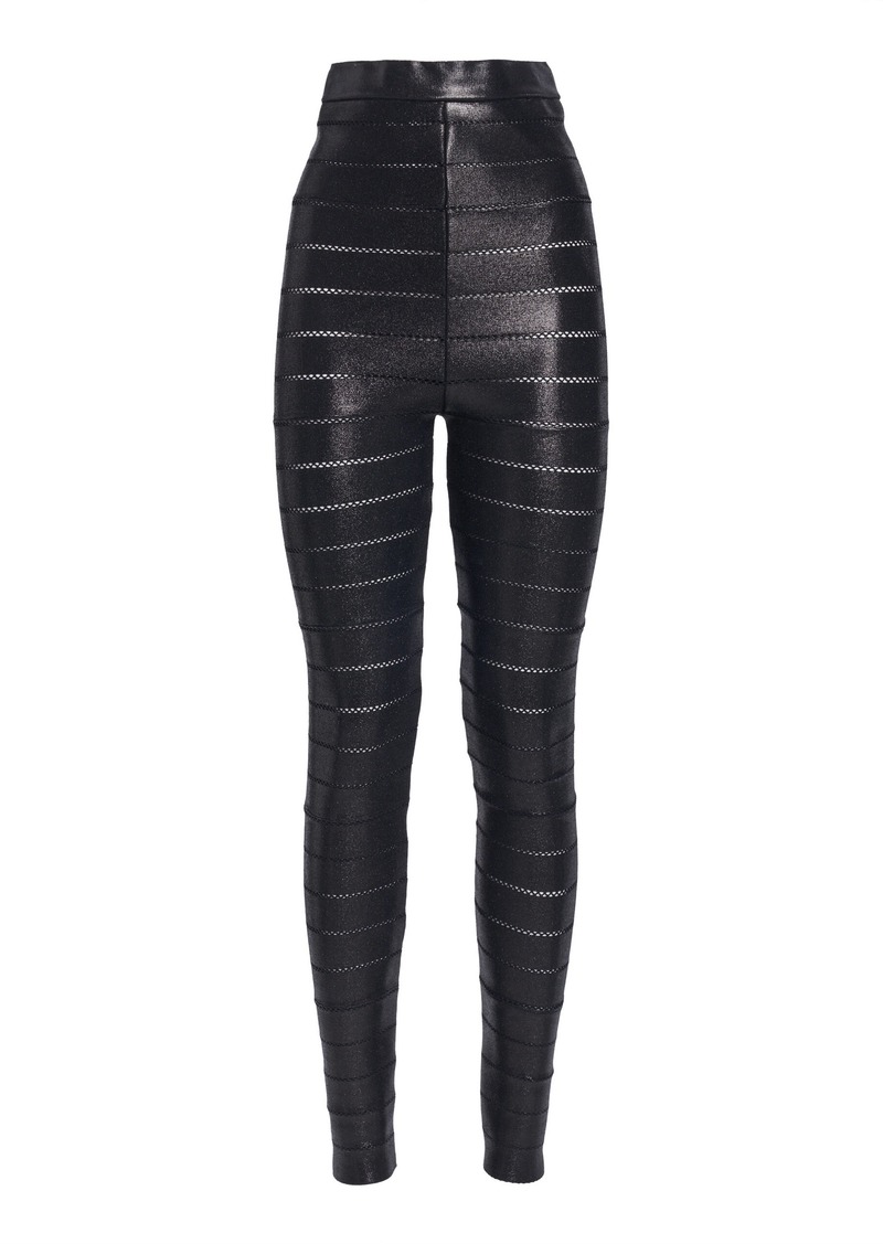 Tom Ford - Intarsia Leggings - Black - M - Moda Operandi