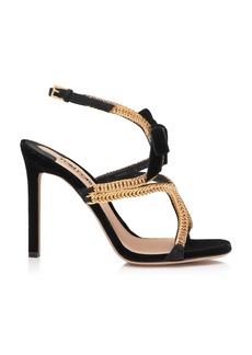 Tom Ford - Paradiso Heeled Sandal - Black - IT 41.5 - Moda Operandi