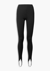 TOM FORD - Ribbed cashmere-blend stirrup leggings - Black - XS