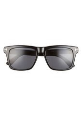 TOM FORD Buckley-02 56mm Square Sunglasses