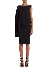 TOM FORD Asymmetric Stretch Cady Dress