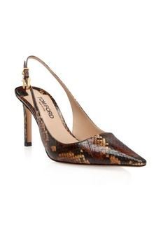 TOM FORD Ayers Pointed Toe Slingback Pump