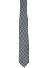 TOM FORD Black & Blue Jacquard Tie