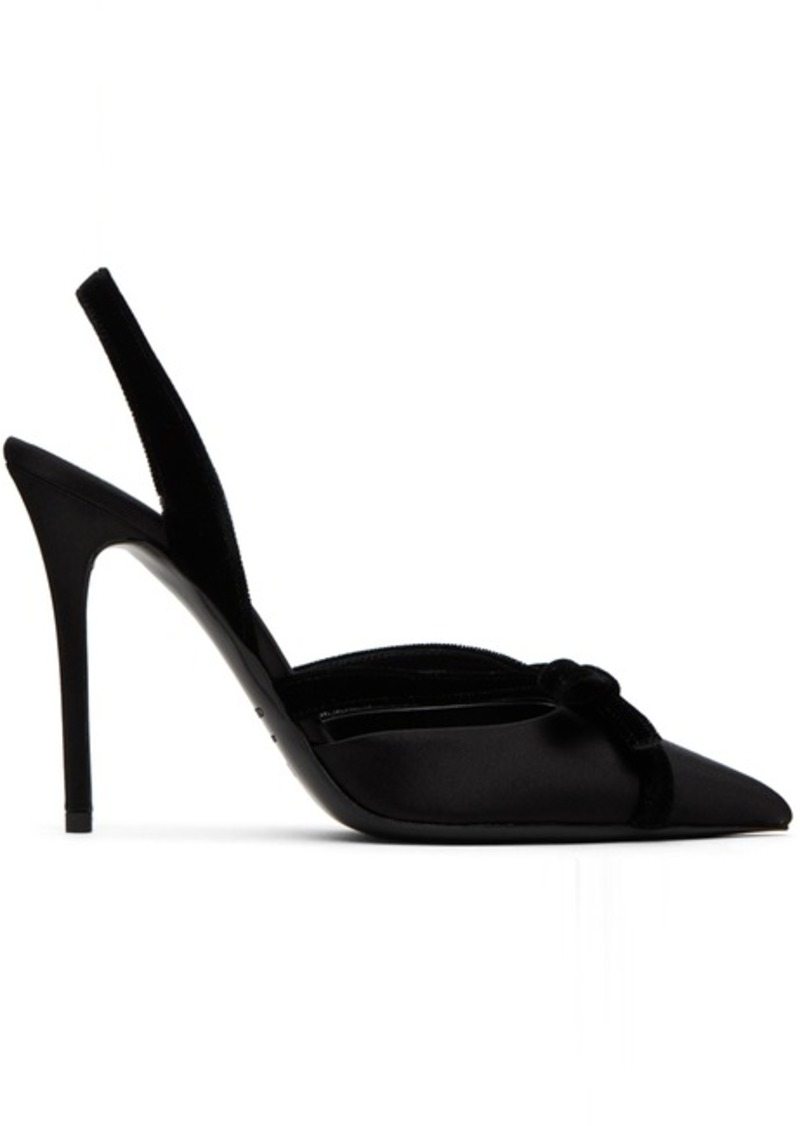 TOM FORD Black Bow Heels