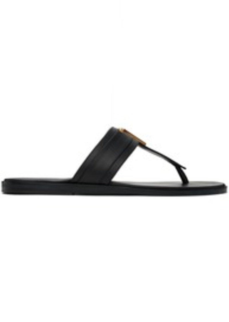 TOM FORD Black Brighton Sandals