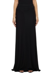 TOM FORD Black Elasticized Maxi Skirt