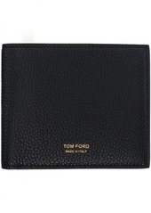 TOM FORD Black Grain Leather Classic Bifold Wallet