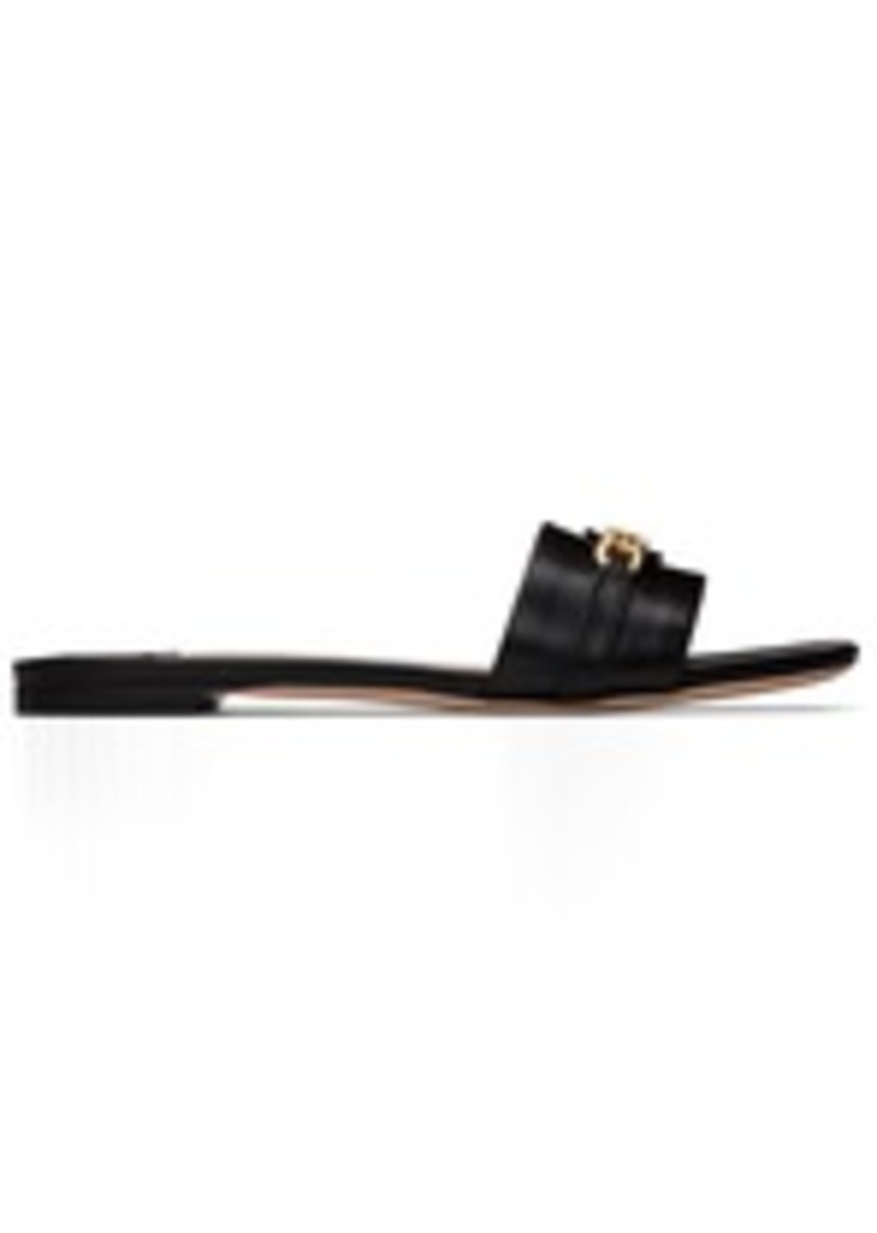 TOM FORD Black Leather Whitney Sandals