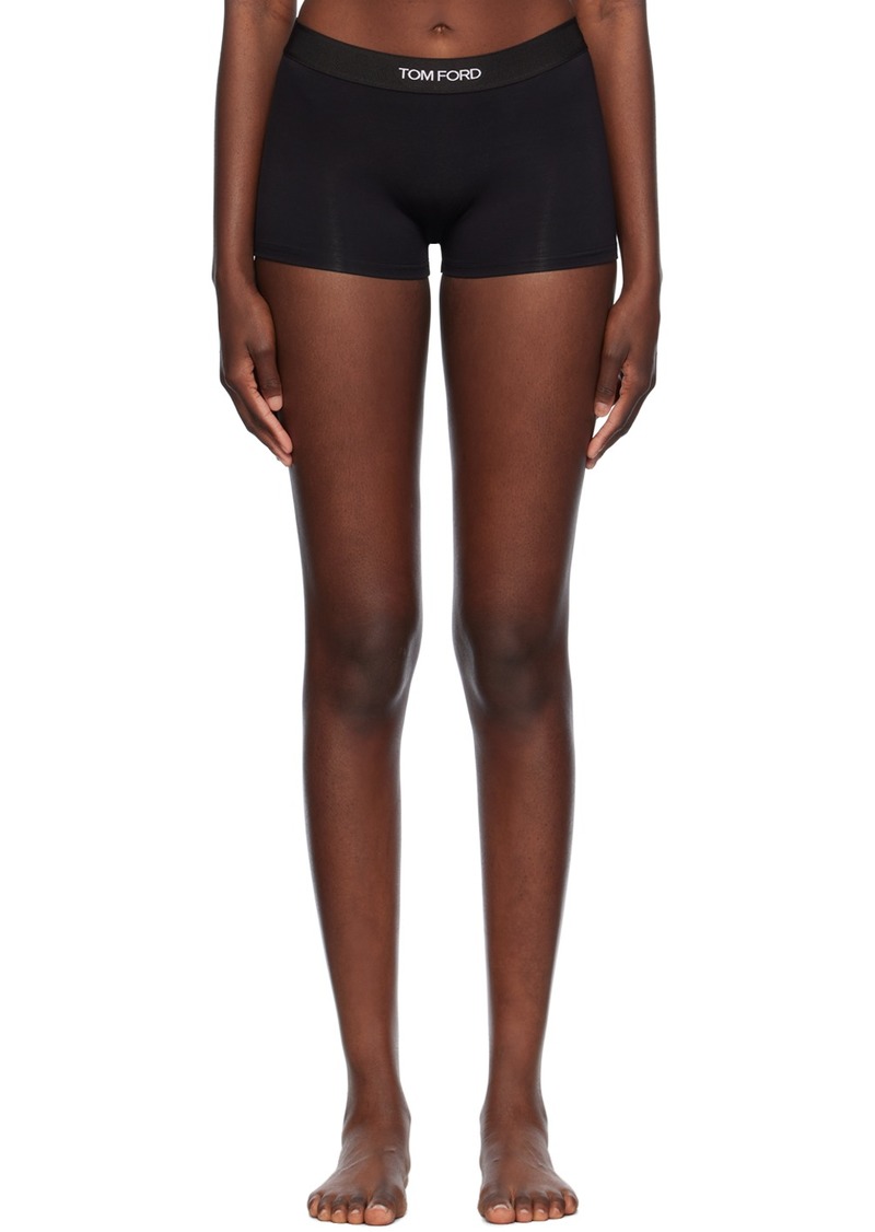 TOM FORD Black Modal Signature Boy Shorts