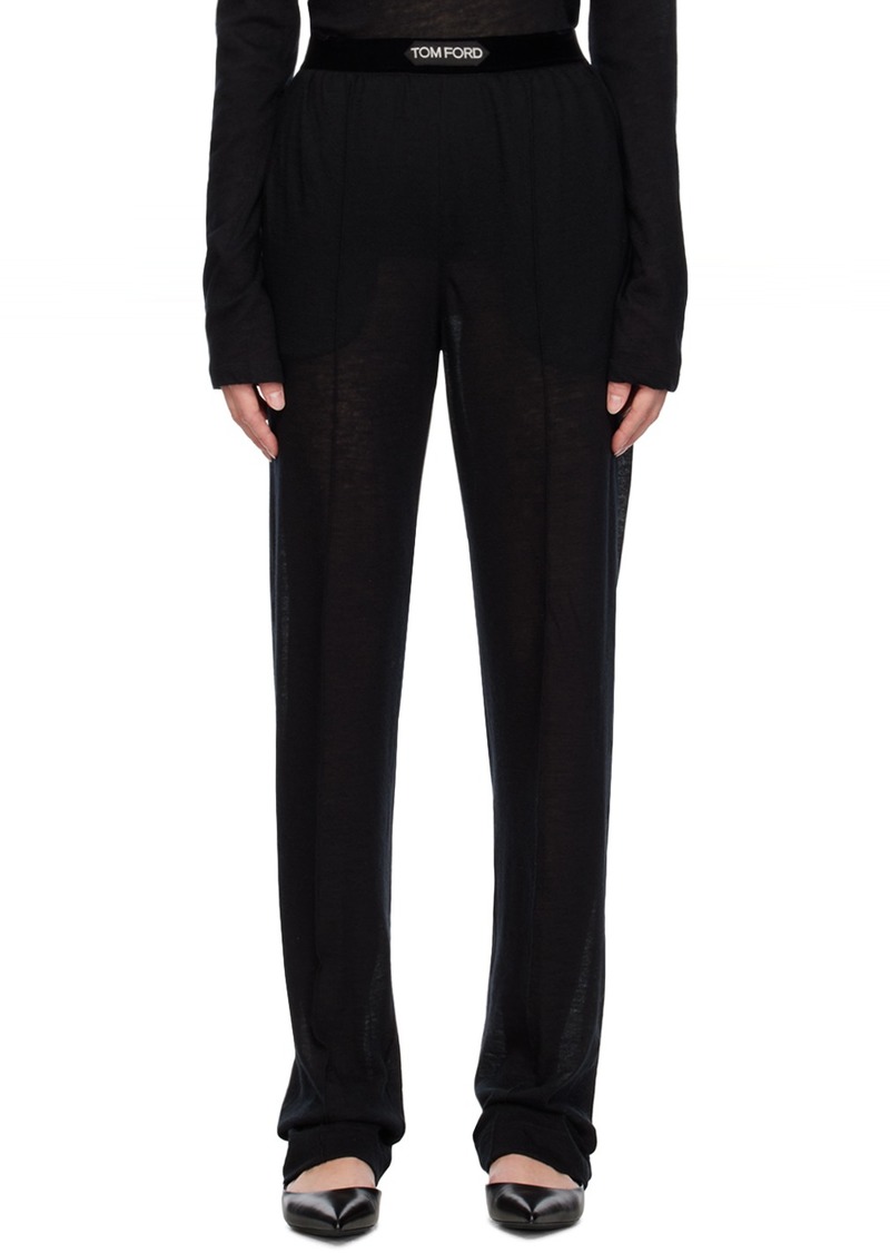 TOM FORD Black PJ Lounge Pants