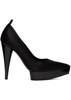 TOM FORD Black Satin Heels