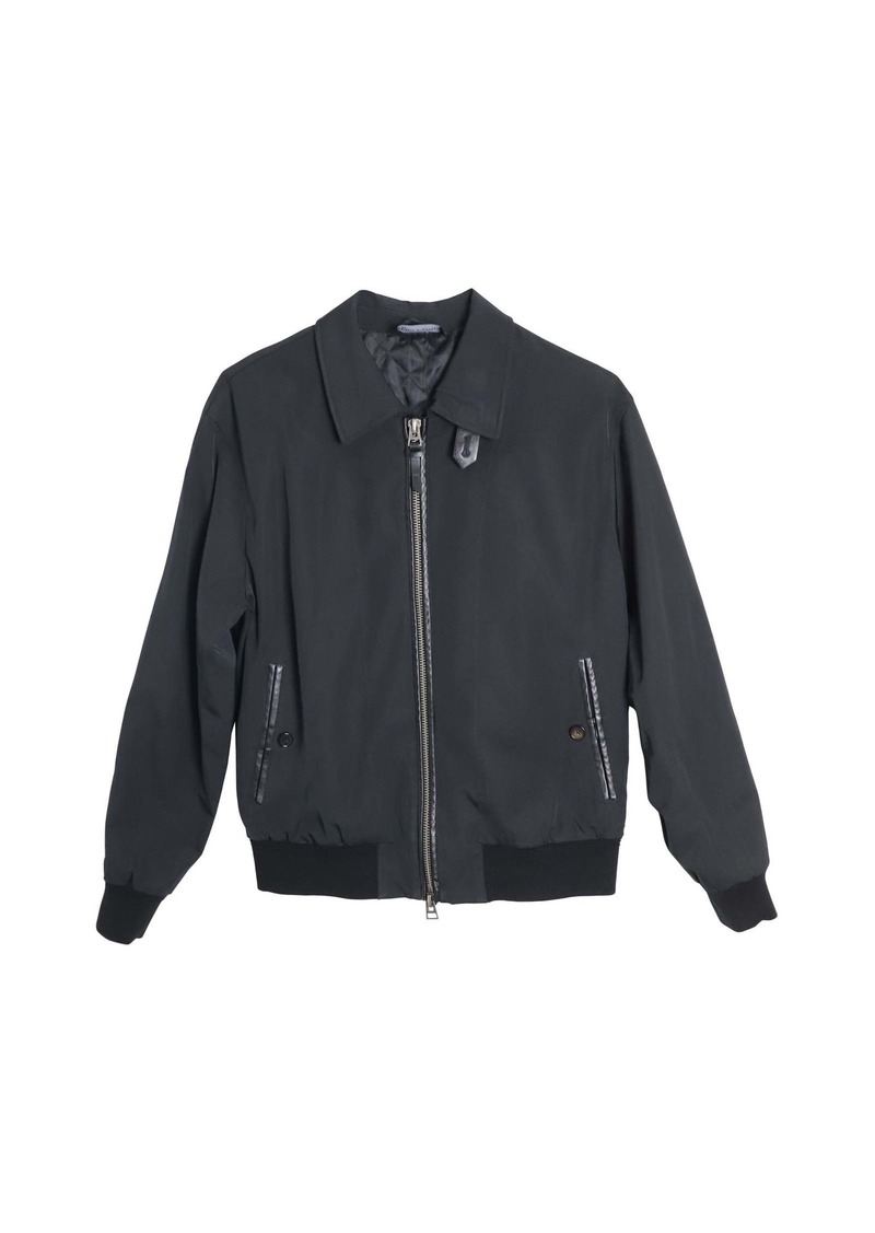 Tom Ford Bomber Jacket in Black Polyester