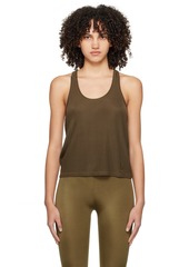 TOM FORD Brown Scoop Neck Tank Top