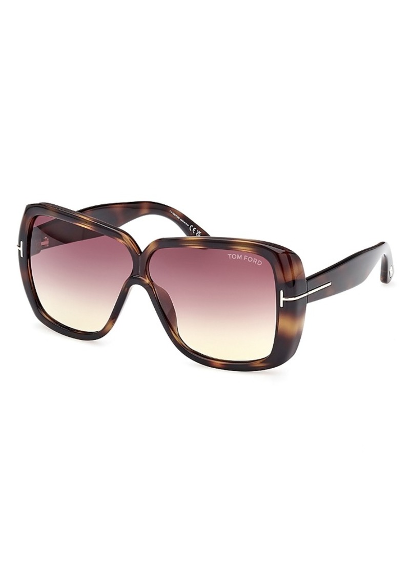 Tom Ford Butterfly Sunglasses, 61mm